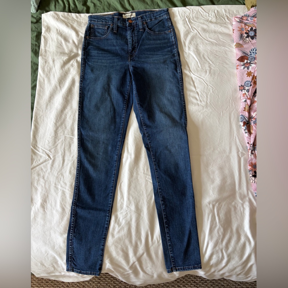 Madewell Dark Blue Skinny Jeans